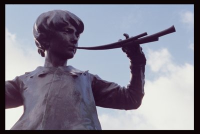 Peter Pan statue (detail) by George James Frampton